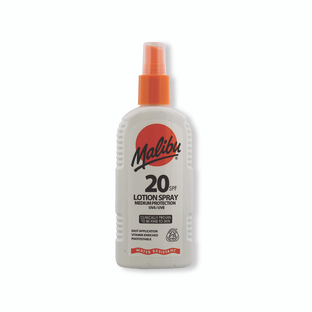 Malibu Spf 20 Sun Lotion Spray 200ML