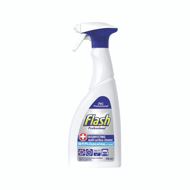 Flash Disinfectnt Surface Clnr 750ML
