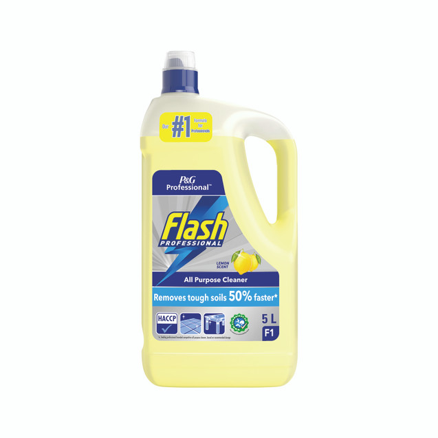 Flash Lemon Multi Surf Floor Clnr 5L