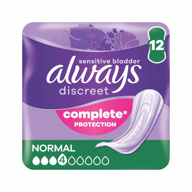 Always Discreet Pads Normal PK12