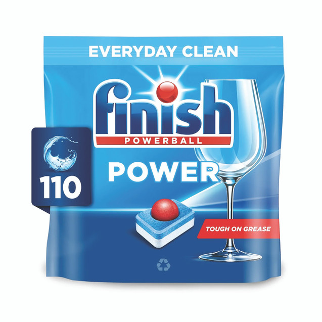 Finish Pow Aio Dish Tab Fresh PK110