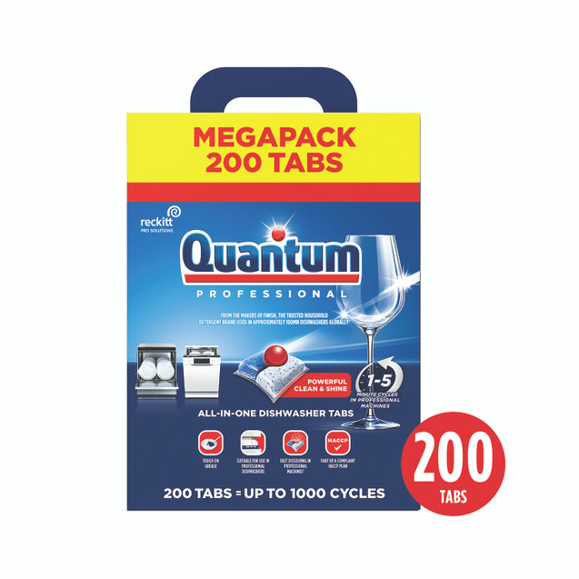 Quantum Pro All Dishwash Tablet P200