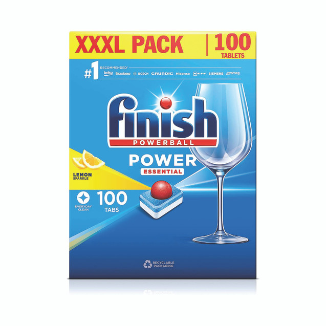 Finish Power Dishwash X100 Tabs PK4
