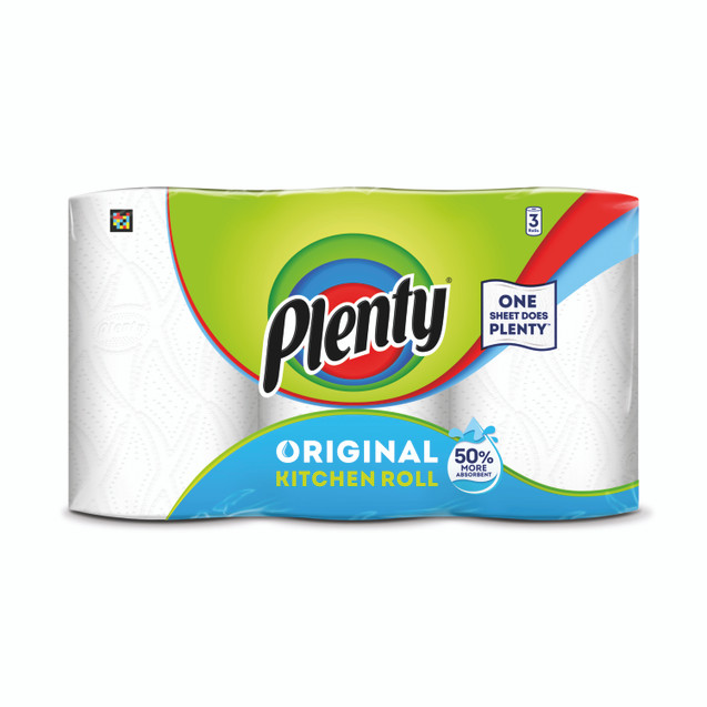 Plenty Orig Kitchen Towel 95 Sht PK3