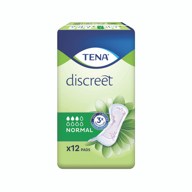 Tena Discreet Normal Incon Pads P12