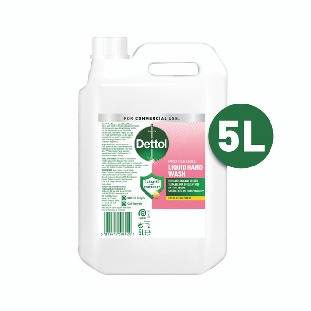 Dettol Pro Cleanse Hand Wash Soap 5L