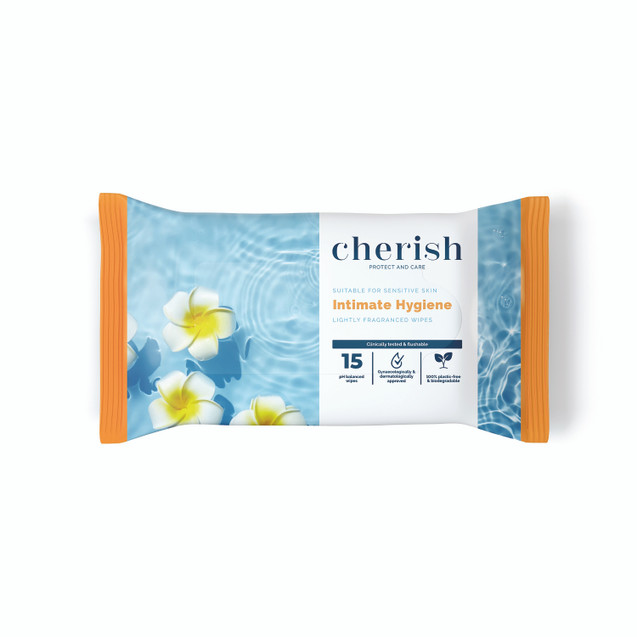 Cherish Intimate Hyg Wipes X 15 PK12