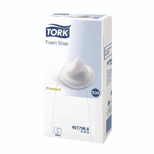 Tork Foamsoap Hand Lotion 0.8L X6 Wh