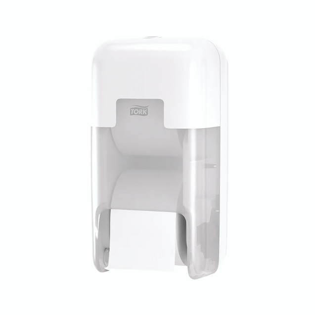 Tork Optiserve 2ROLL Dispenser WHT