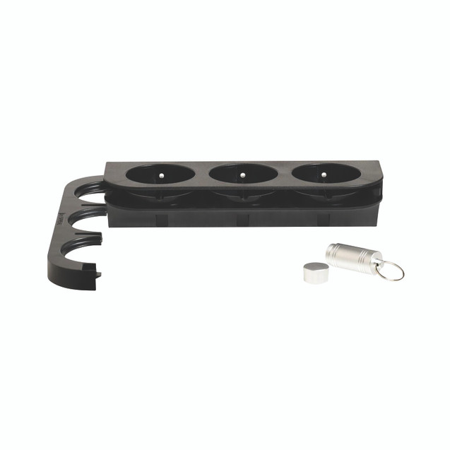 M System Black Triple Bracket PK2