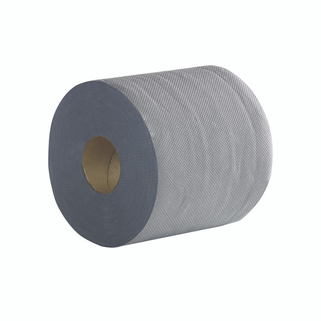 2-PLY Centre Feed Roll Blue PK6