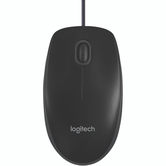 Logitech B100 Optical USB Mouse BLK