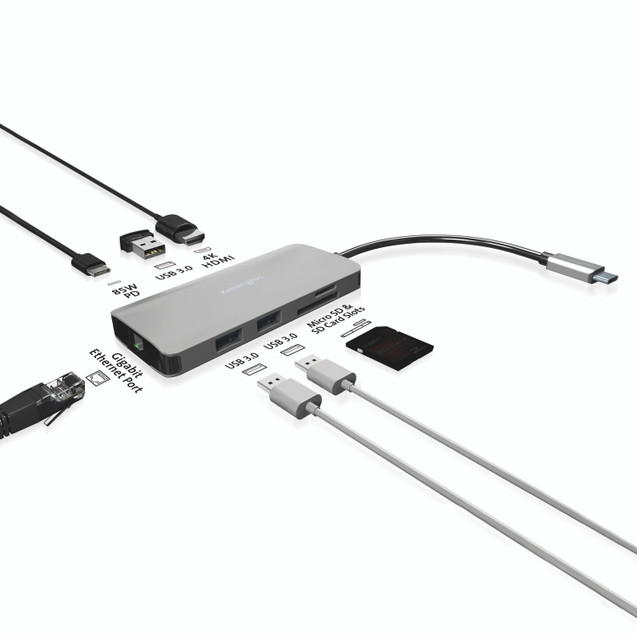 Kensington UH1400P 8IN1 Dock Station