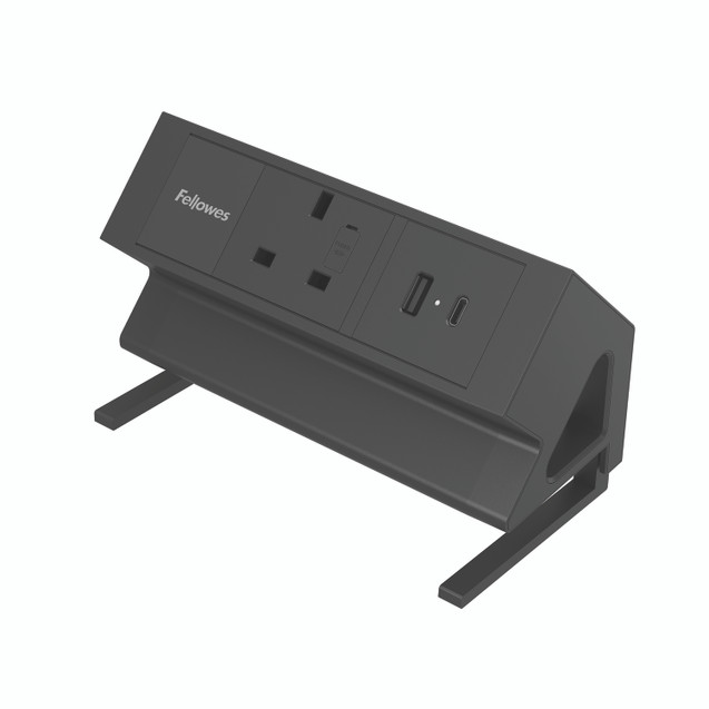 Fellowes Power Desk Type G UK/Ie BLK