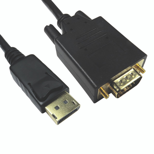 5 Star Displayport To VGA Cable 2M