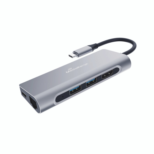 Mediarange USB Type C 7-IN-1 Adapter