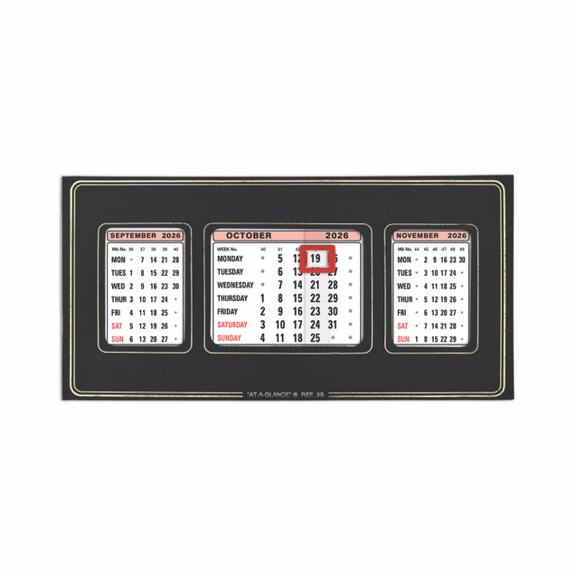 At-A-Glance Refillable Calendar 2026