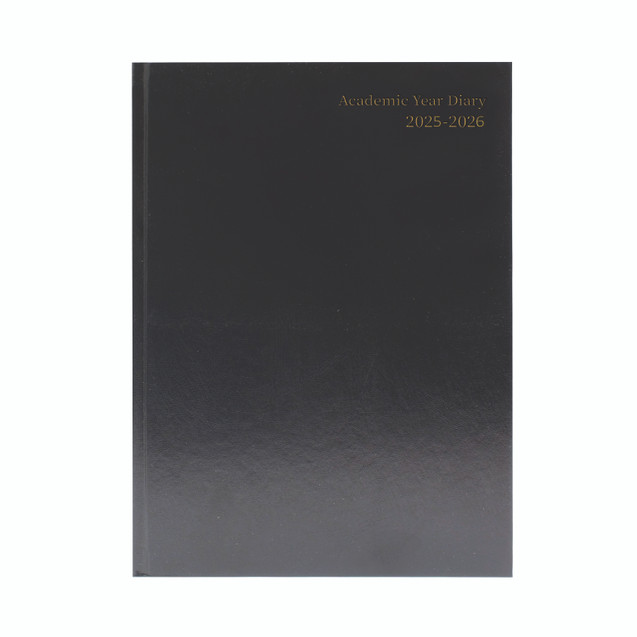 Acad Diary Wtv A5 Black 2025-2026