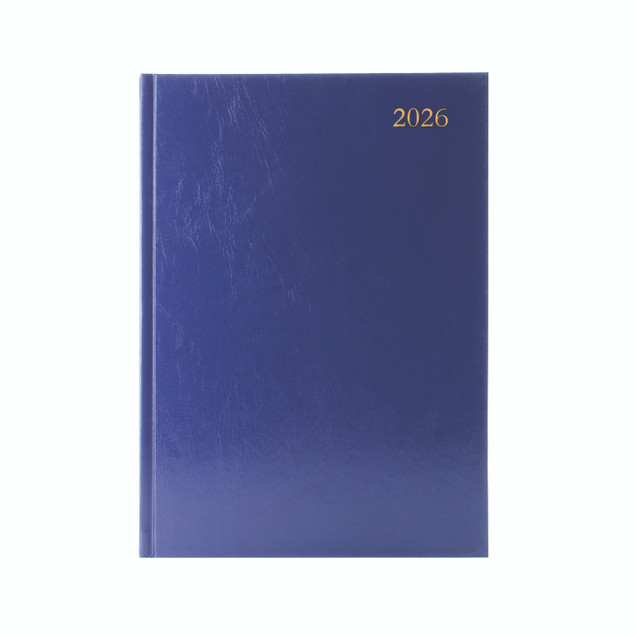 Desk Diary Dpp Appt A4 Blue 2026