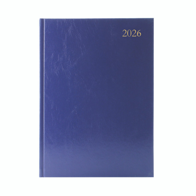 Desk Diary Wtv A4 Blue 2026