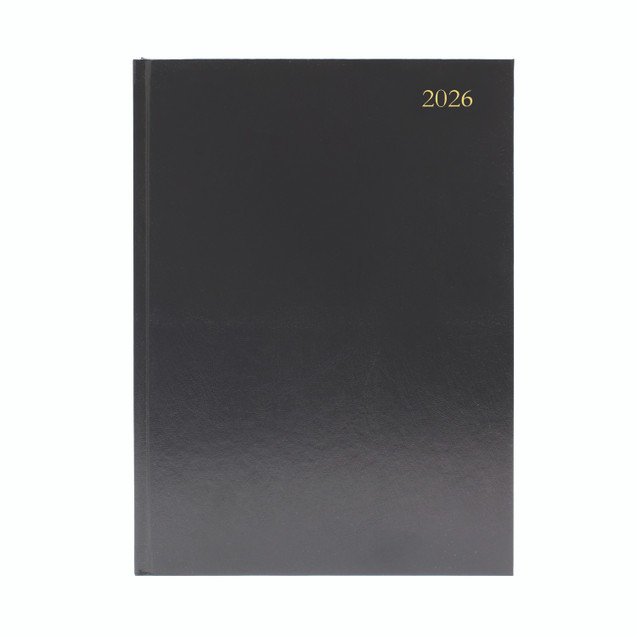 Desk Diary Dpp A5 Black 2026