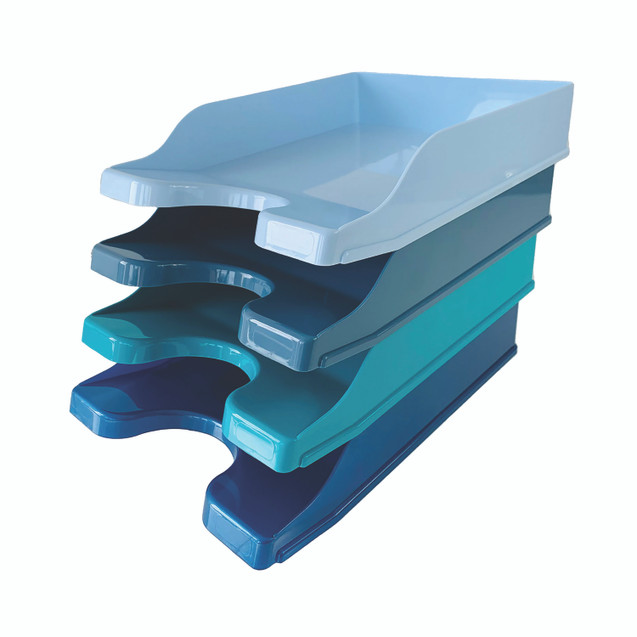 5 Star Letter Tray Cool Breeze PK4