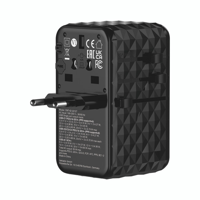 Charge N Travel 85W Univeral Adapter