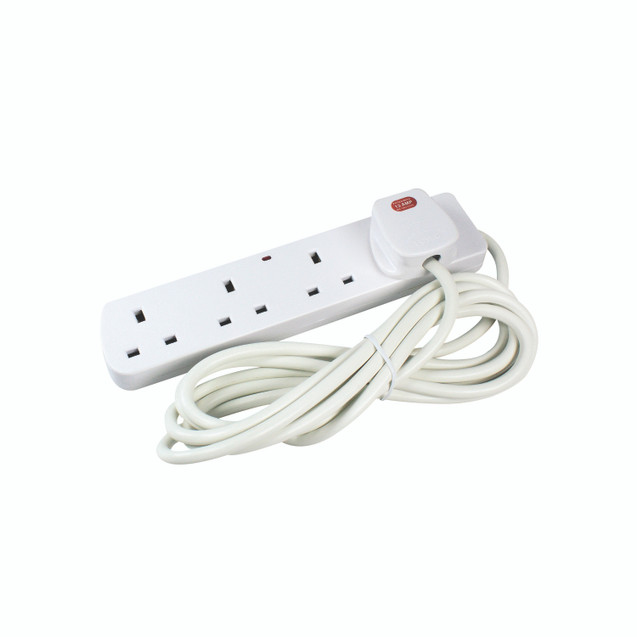 Ced 4-WAY 13 Amp 2M Extension Lead