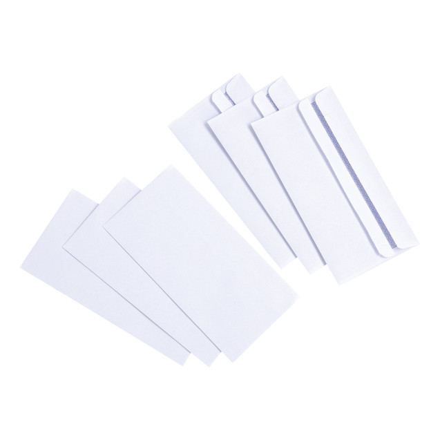 DL Wallet Env Self Seal WHT PK1000