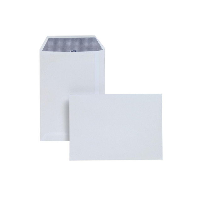 CW Office Plus Fabric Env C5 Press PK250, white fabric printing press pads with one pad and a printing press unit.