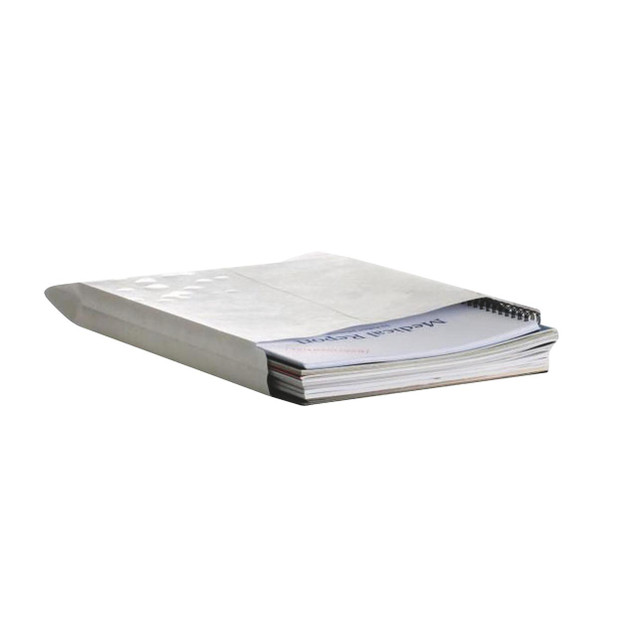CW Office Q-Connect C5 Environmentally Friendly White Postal Envelopes Pack of 125, showing a stack of white C5 envelopes with documents inside.