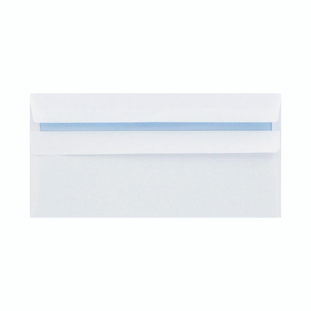 Q-Connect DL Env S/S 80G WHT PK250