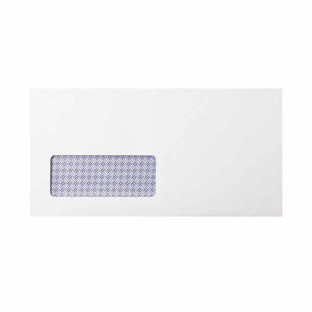Q-Connect DL Env S/S Win WHT PK250