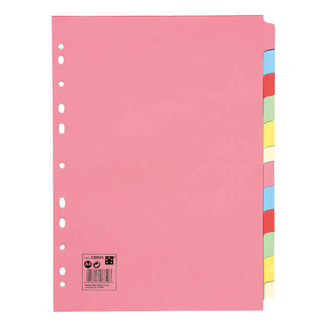 12-PART Subject Divider A4 AST