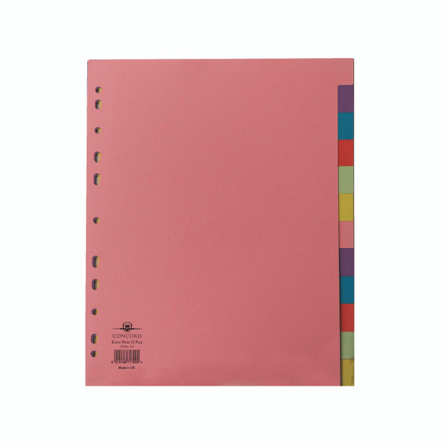 Concord Dvdr 12-PART A4 Assorted