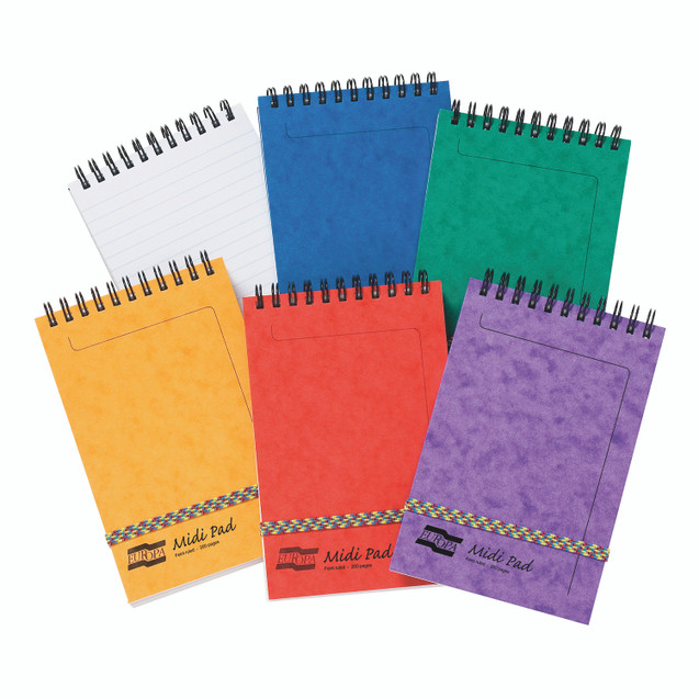 Europa Midi Pad Assorted A PK10