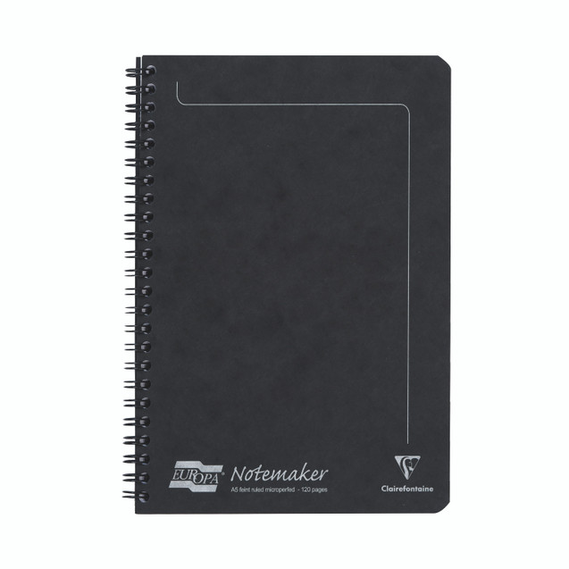 Europa A5 Sidebnd Notemaker BLK PK10