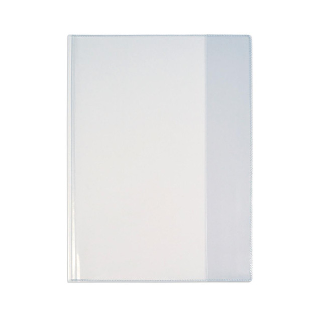 CW Office Exercise Book Cover A4 Clear PK100, a transparent A4-sized exercise book cover with a smooth surface and clear design.
