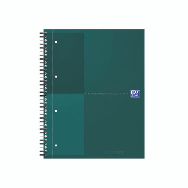 Oxford Hdbk Wbnd Nbk A4+ Green