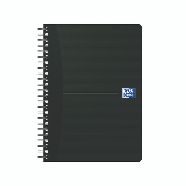 Oxford Office Smart Notebk A5 BLK P5