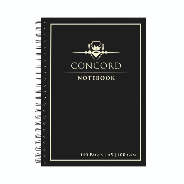 Concord A5 Jotta N/Book 140PG Bk PK5