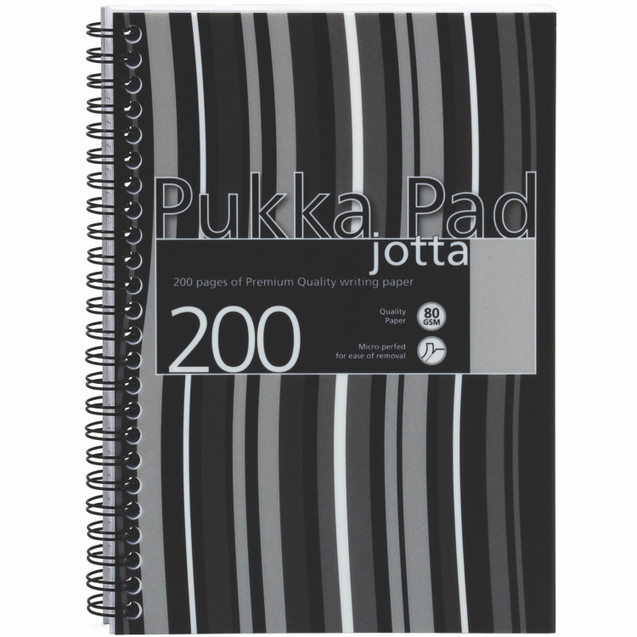 Pukka Stpes Jotta Nbk A5 BLK PK3