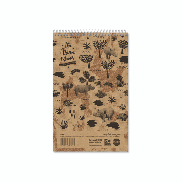 Rhino Recy S/Hand Notebook 160P PK10