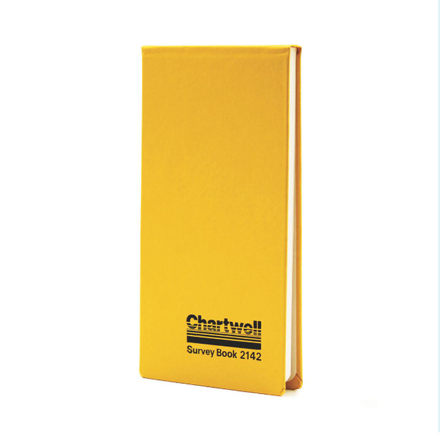 CW Office Chartwell Survey Document Book 80LF in yellow color, with black text on the cover.