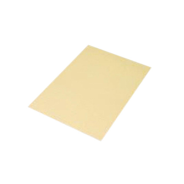 CW Office Q-Connect Ruled Memo Pad Ylw PK10, yellow ruled memo pad on white background