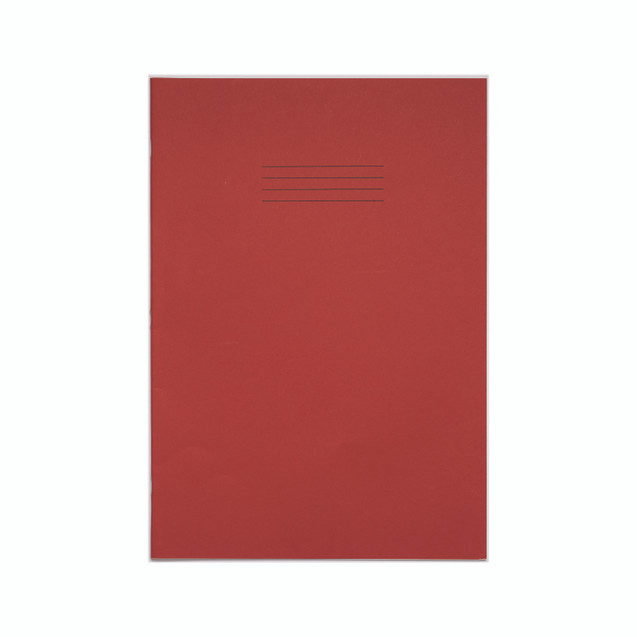 Rhino Exr Book Plain 48 A4+ Red PK50