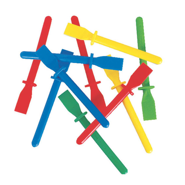 CW Office West Design Glue Spreaders AST PK50, colorful plastic glue spreaders in red, yellow, green, and blue colors.