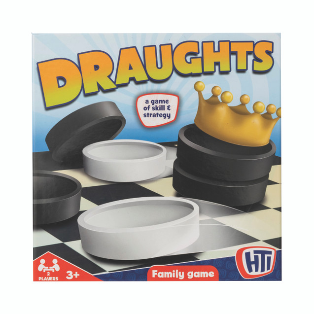 Hti Draughts Traditional Board Game