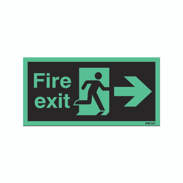 Niteglo Exit Man Arr Right S/A 15X45