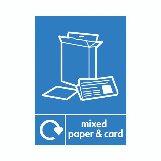 A5 Sign Mixed Paper And Card PK5
